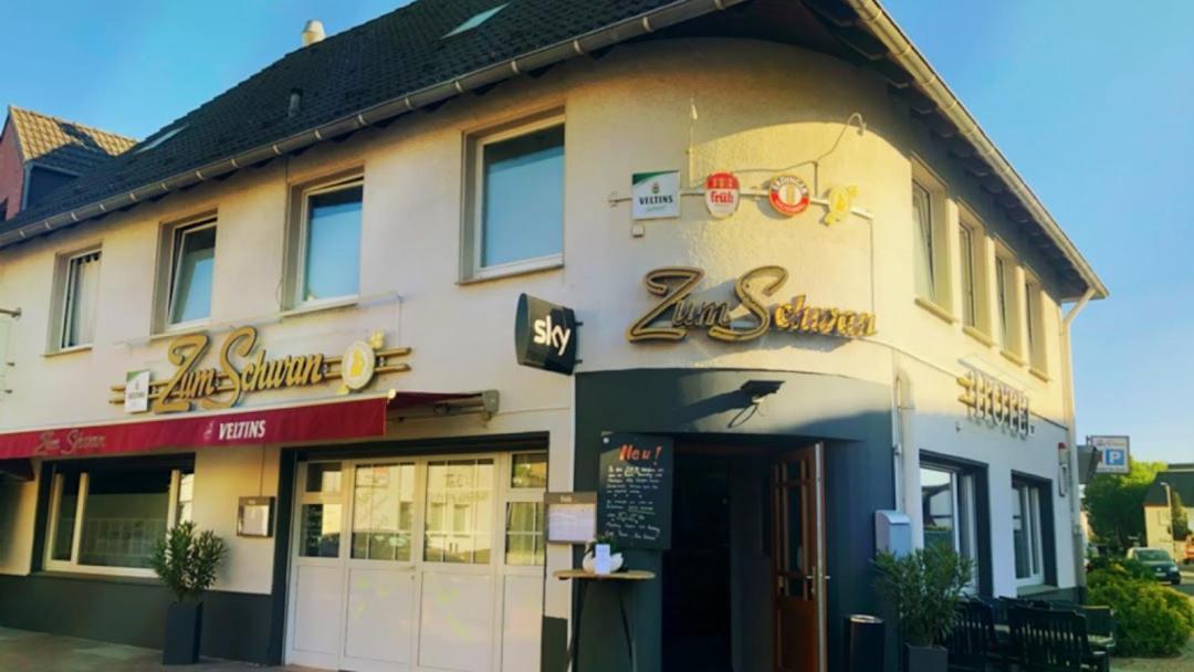 Zum Schwan Hotel Baumberg Exterior foto