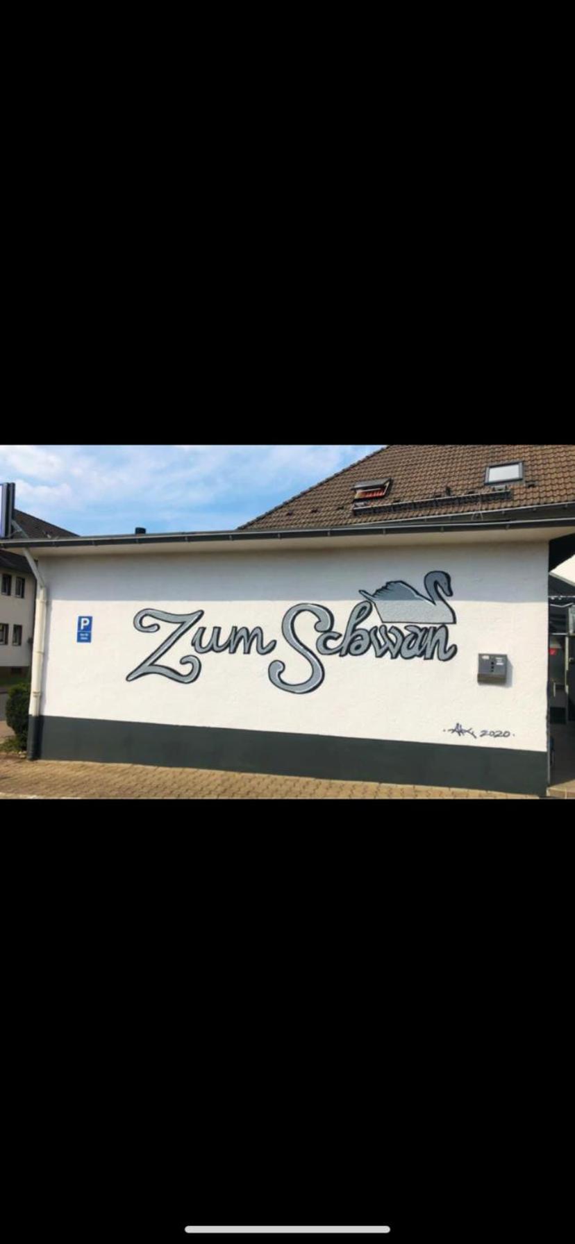 Zum Schwan Hotel Baumberg Exterior foto